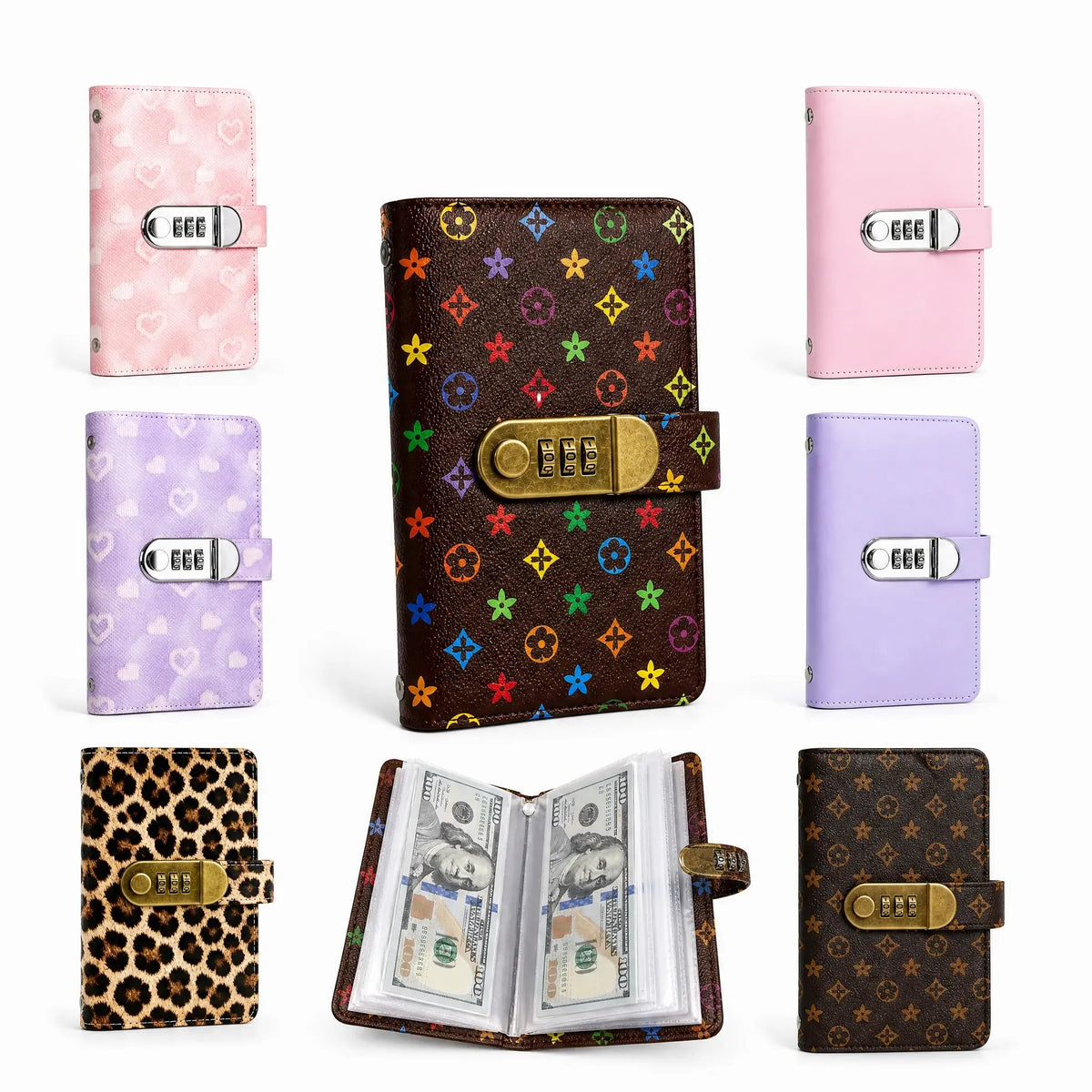 2026 Hot Sale💰🔐 A6 Cash Savings Binder with 3-Digit Lock – Budget. Save & Stay Organized