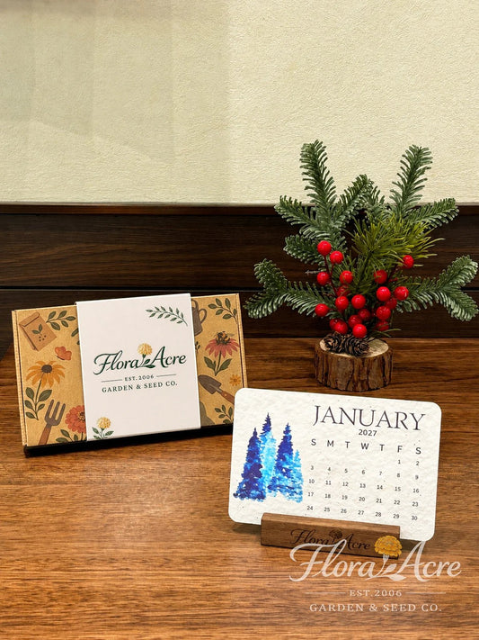 🌱Eco-Friendly Plantable Timeless Seed Calendar 2027 ✨ Plan • Plant • Grow • Enjoy