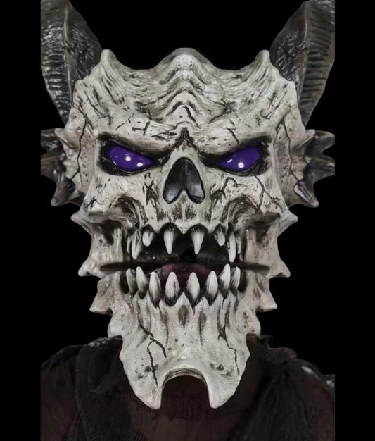 Light-Up The Time Demon Halloween Animatronic Decoration