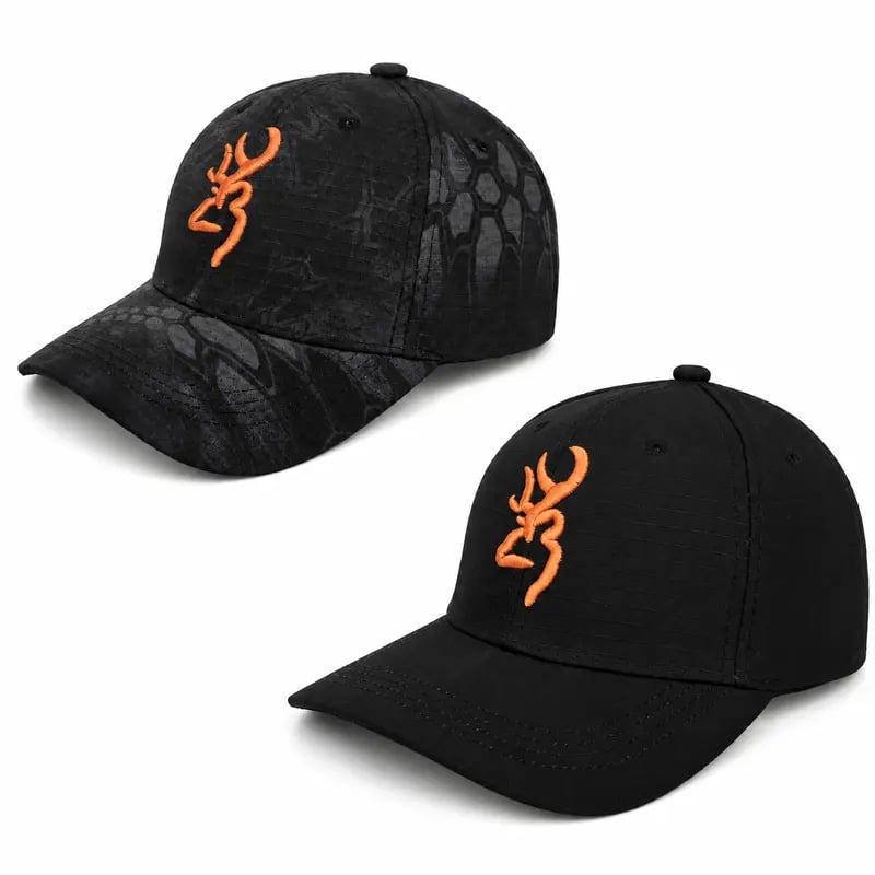 Embroidered Camo Baseball Cap for Men & Women