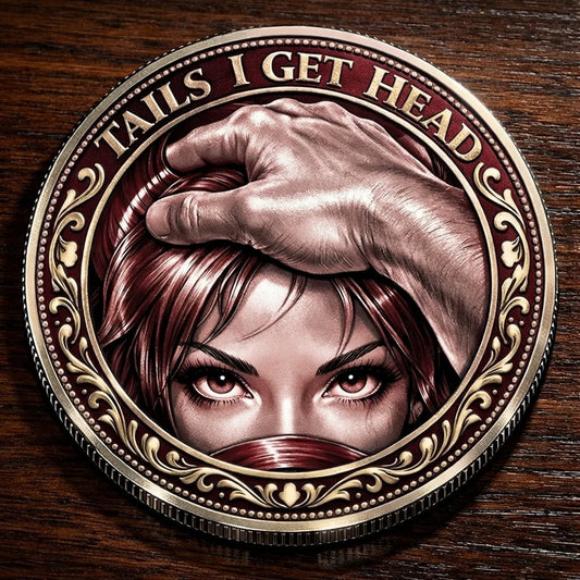 🌹Early Valentine Sale 60% OFF -❤️Heads I Get Tail / Tails I Get Head Commemorative Coin