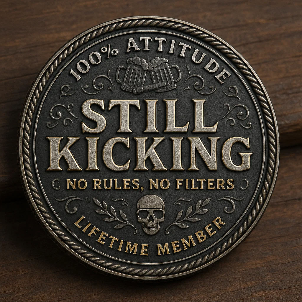 đFlash Sale 60% OFF - Old F*ckers Club â Lifetime Member Coin