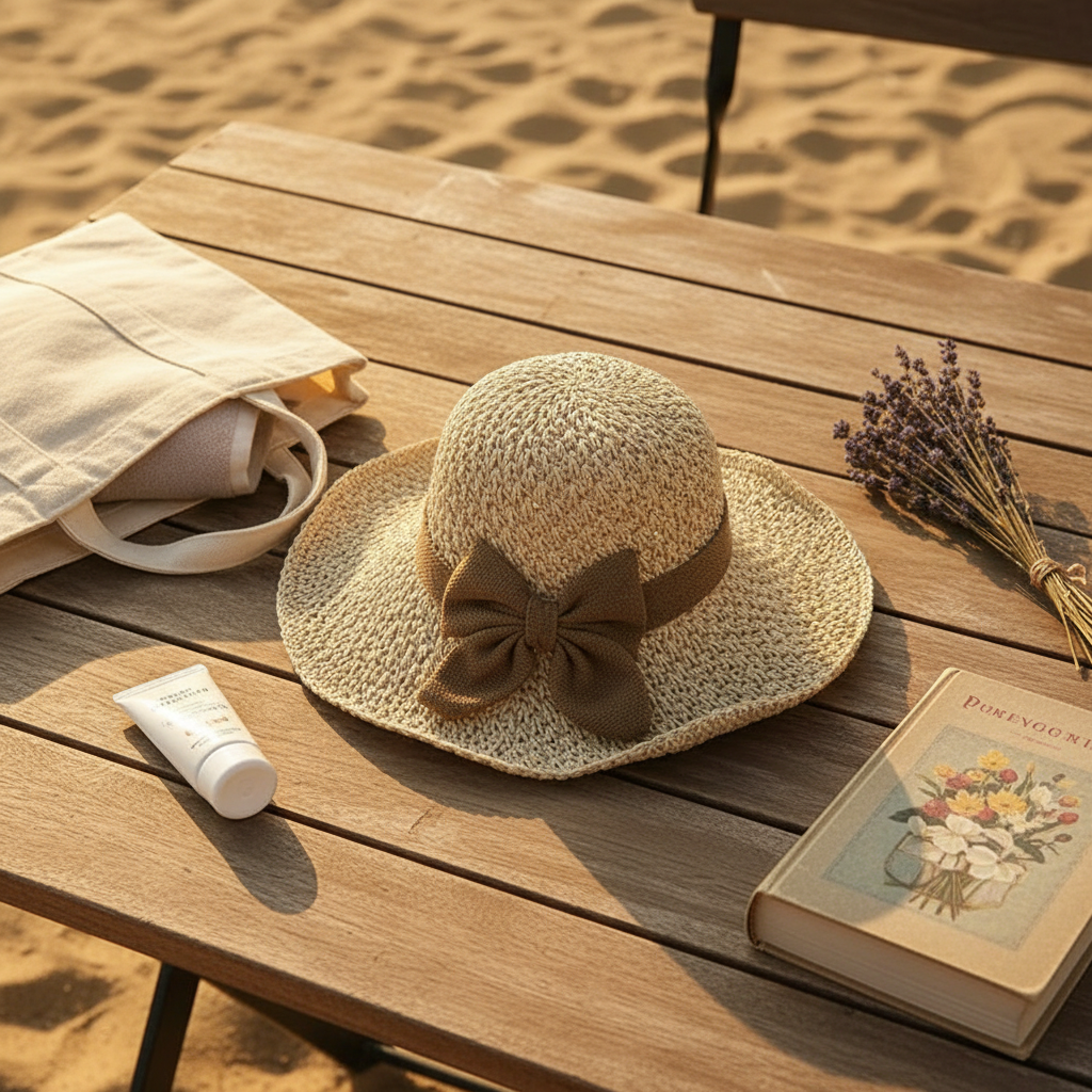Sun, Style & Straw: Why This Retro Bow Hat Is Your Summer Essential