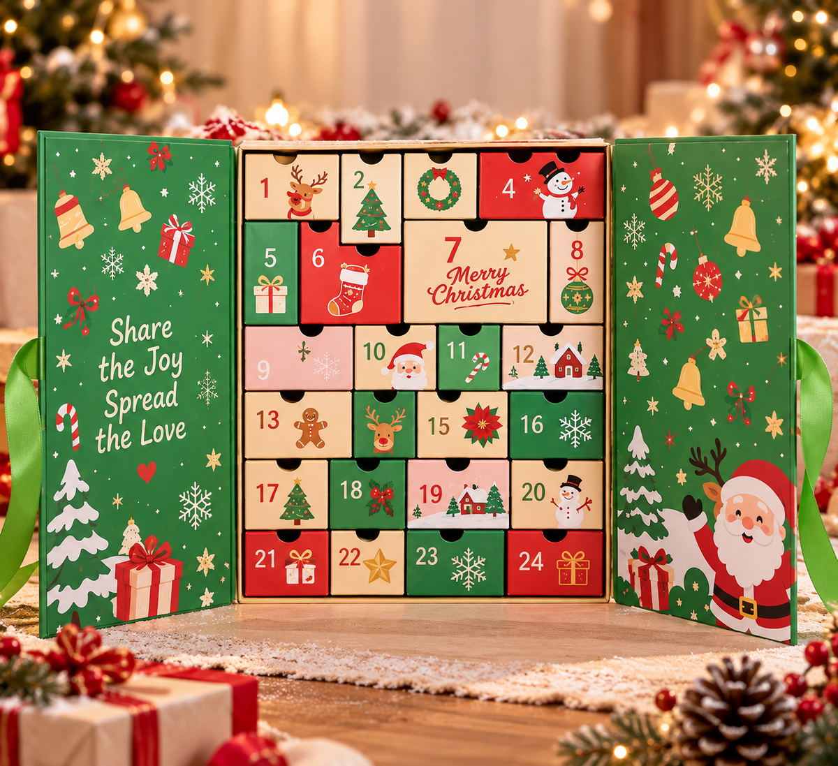 🕯️ 24 Day Fragrance Advent Calendar – Christmas or Daily Scent Surprises for Her ✨