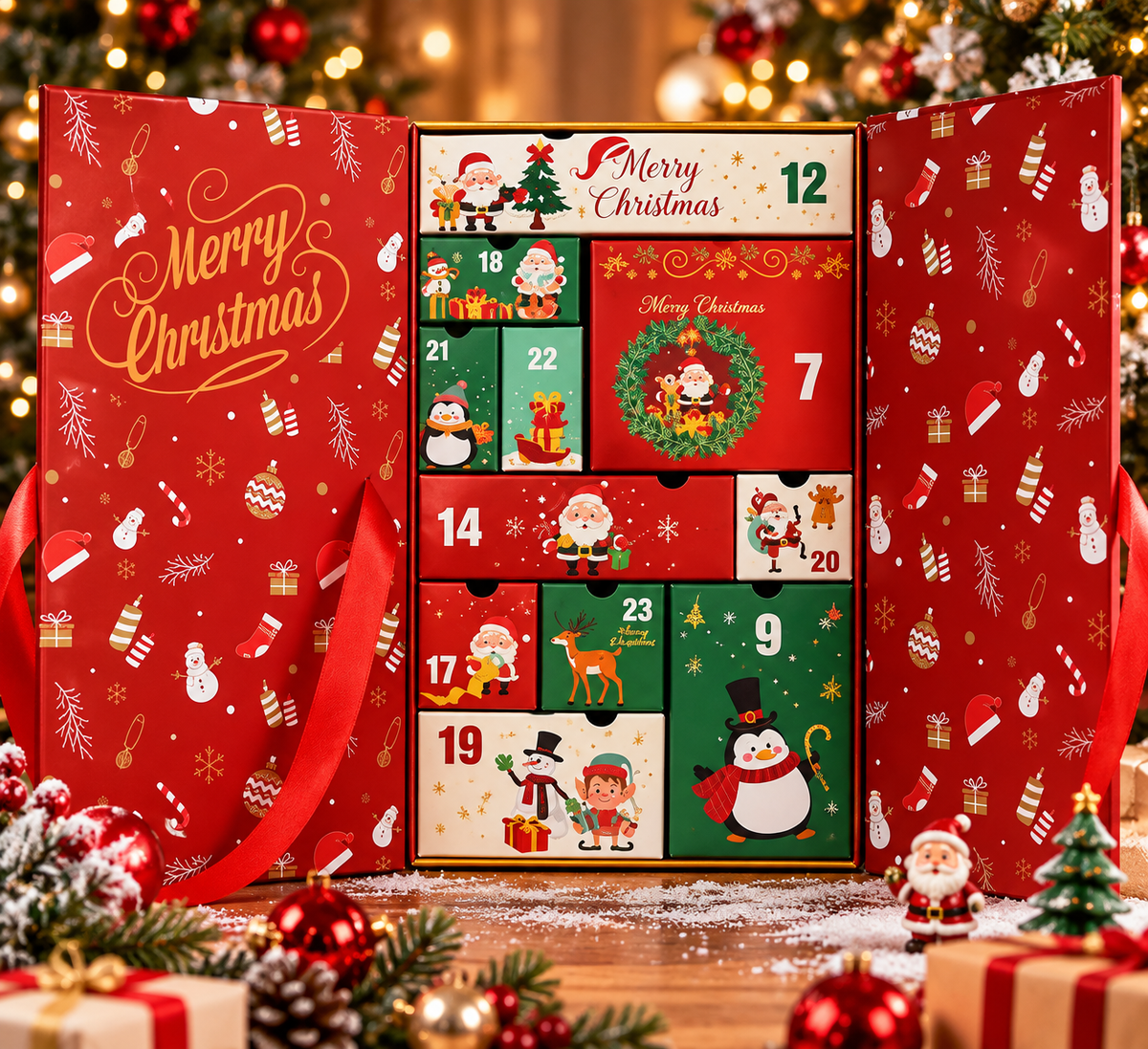 🕯️ 24 Day Fragrance Advent Calendar – Christmas or Daily Scent Surprises for Her ✨