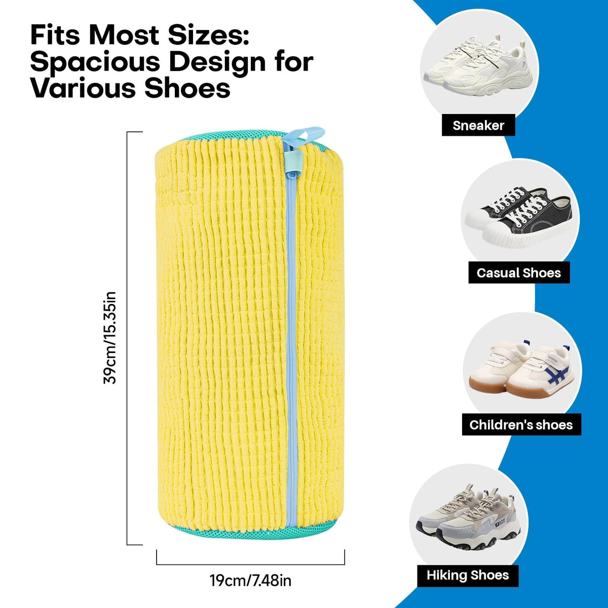 Mesh Shoe Washing and Care Bag
