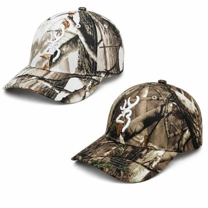 Embroidered Camo Baseball Cap for Men & Women