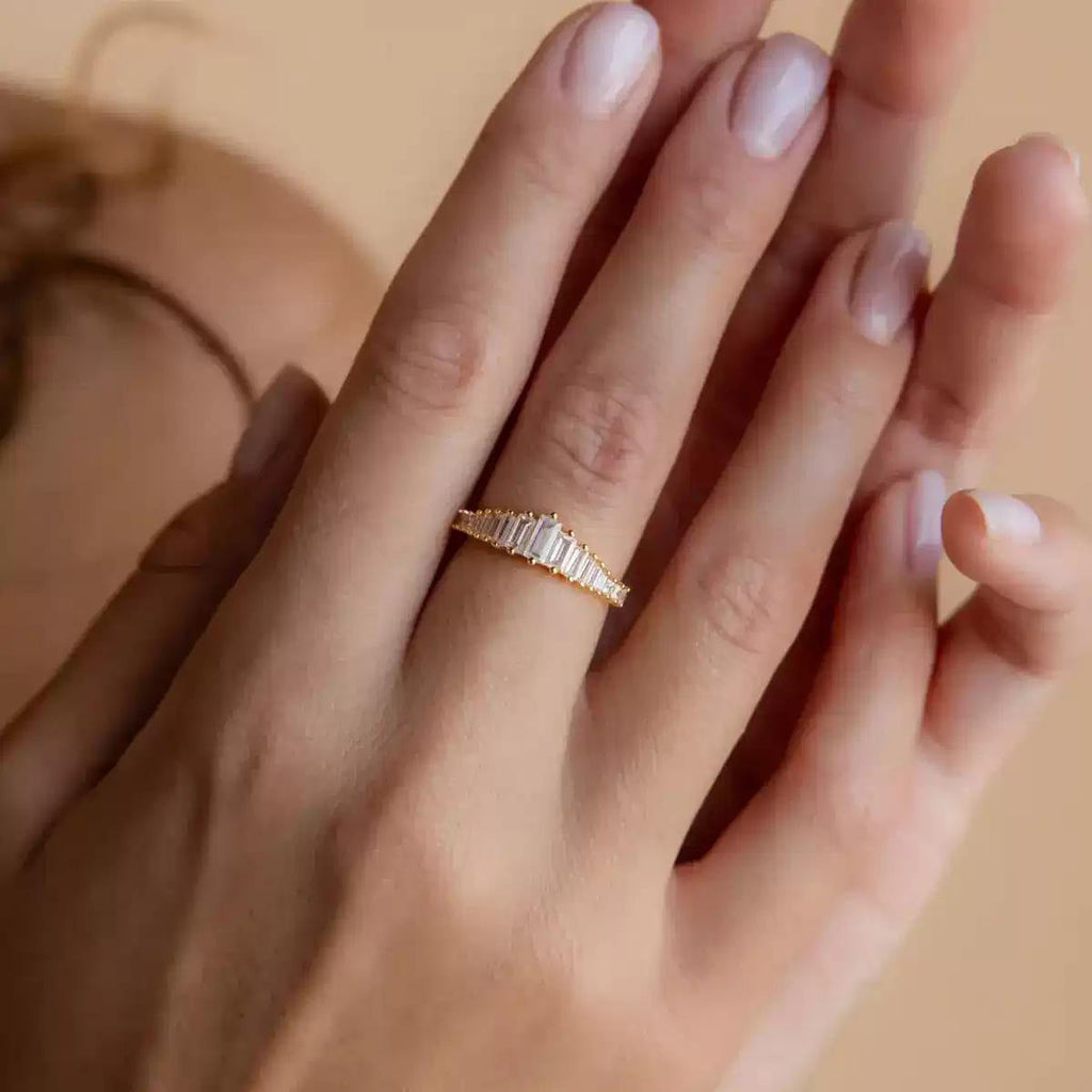 Art Deco Baguette Ring