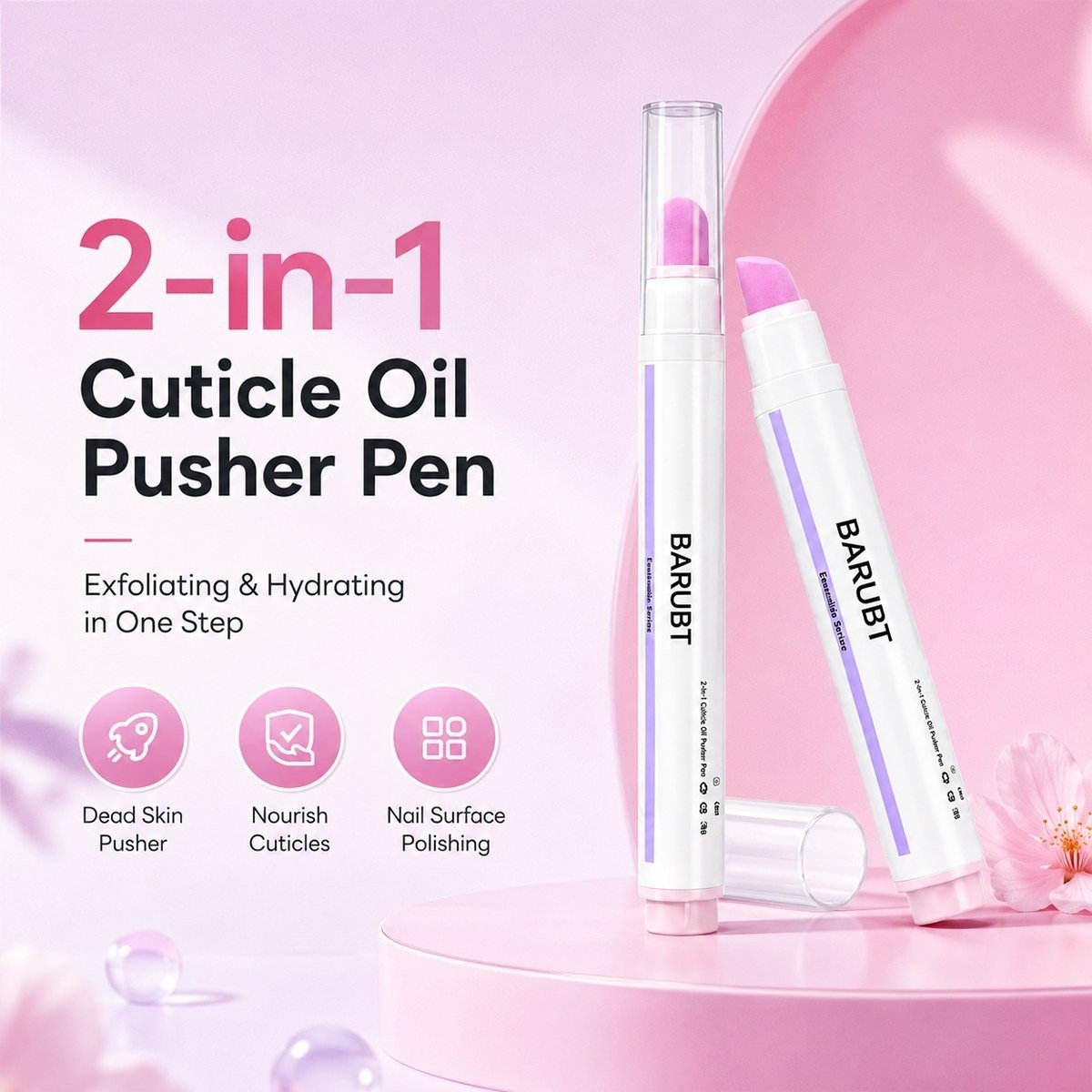 🌹2-in-1 Cuticle Remover Pen