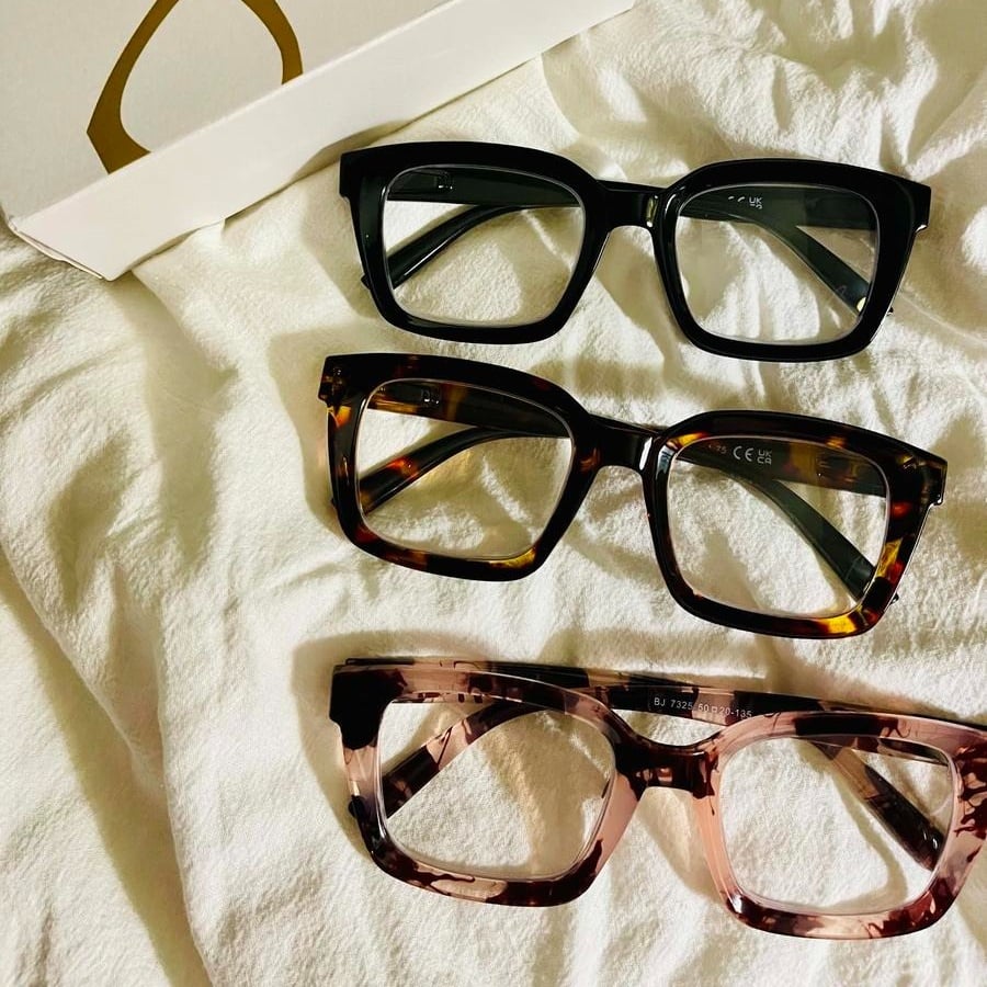 🔥Hot Sale - ✨👓3 Pack Tortoiseshell Reading Glasses – Blue Light Blocking Oversized Square Readers (🔥Buy 2 Get EXTRA  10％ OFF)