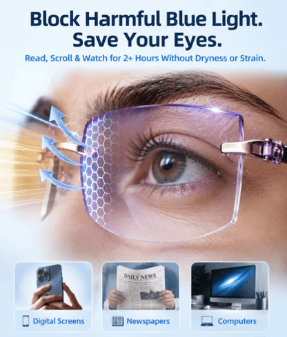 🔥LAST DAY SALE Only $12.99!!👓[Regain Your Youthful Vision] Smart Zoom Diamond-Cut Reading Glasses