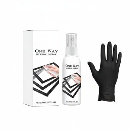 One-Way Mirror Privacy Spray