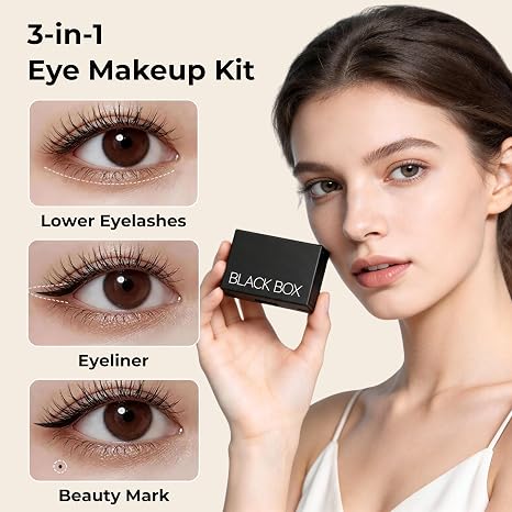 💖Hot 50% OFF🌹Black Box 3‑in‑1 Eye Makeup Stamp Kit