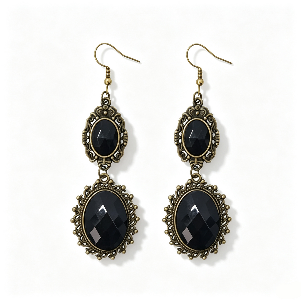 Spooky Halloween Lace Gem Jewelry Kit