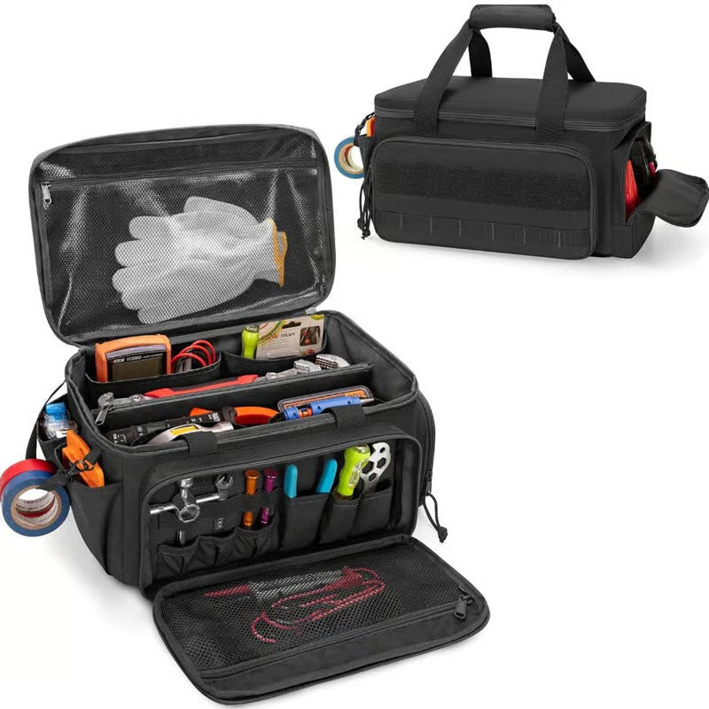 🔥🔥14-Inch Heavy-Duty Canvas Tool Bag