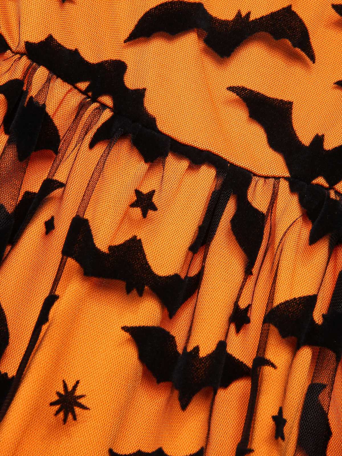 [Pre-Sale] 1950s Halloween Lace Off-shoulder Swing Dress