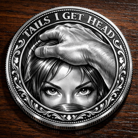 🌹Early Valentine Sale 60% OFF -❤️Heads I Get Tail / Tails I Get Head Commemorative Coin