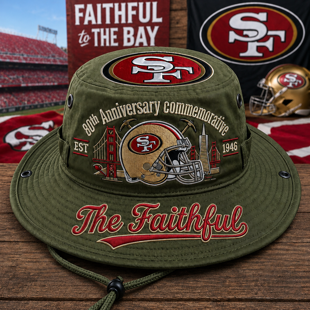 🇺🇸 Last Day Promo: 49% OFF🏈The Faithful 80th Anniversary Commemorative Boonie Hat