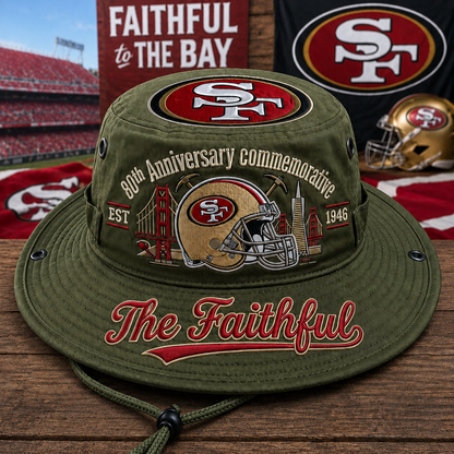 🇺🇸 Last Day Promo: 49% OFF🏈The Faithful 80th Anniversary Commemorative Boonie Hat