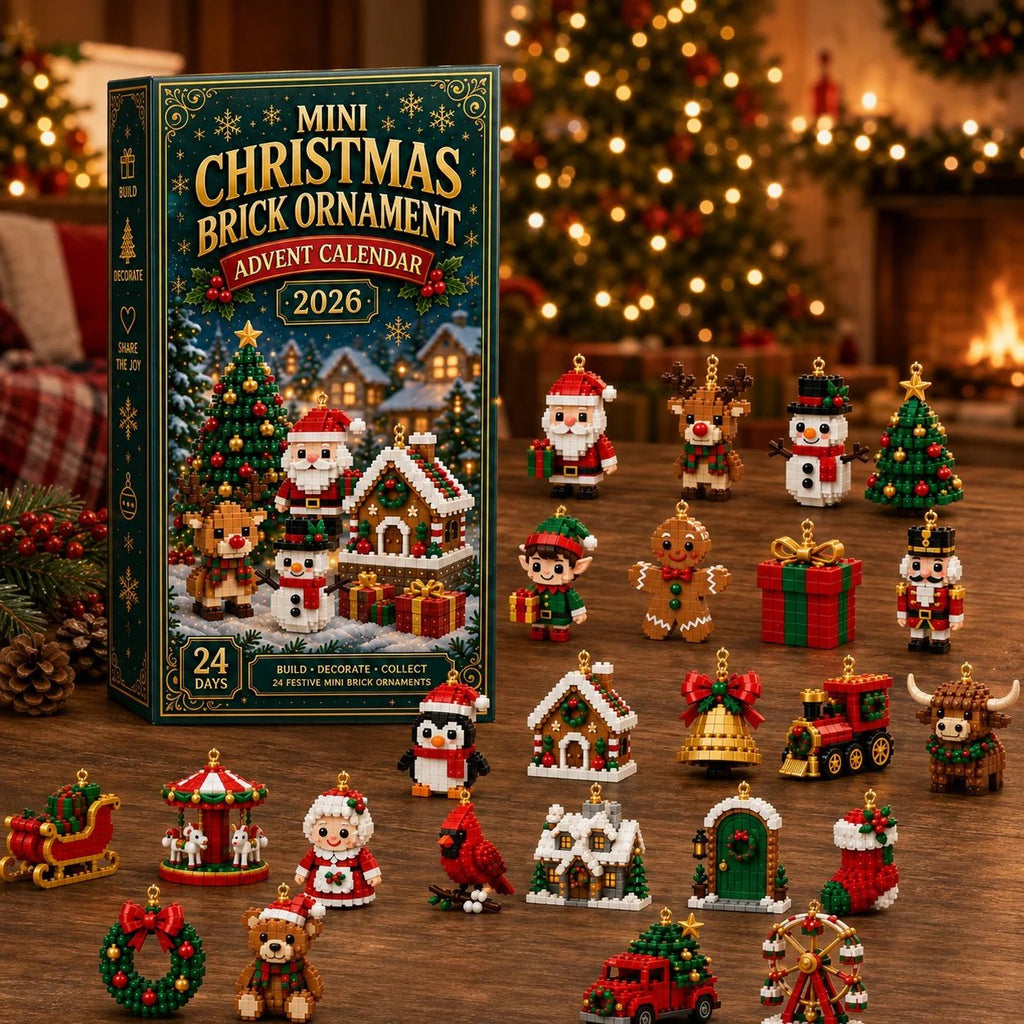 🎄 24-Day Christmas Ornament Advent Calendar – Build a New Holiday Surprise Every Day ✨