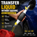 ⛽Manual Siphon Pump Kit with 1M Hose. Rubber Pump Bulb & 2 Hose Clamps. Liquid Transfer Pump for Fuel Water Oil. Car Boat Motorcycle