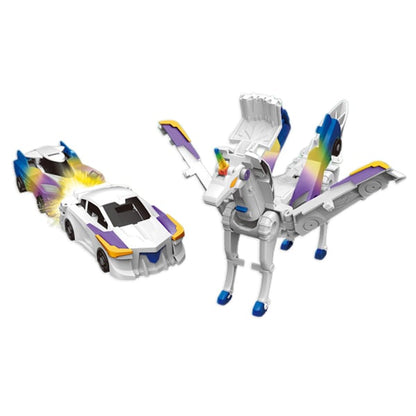 🎁✨ Collision Transforming Dinosaur Car Toy