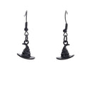 Witch Hat Halloween Dangle Earrings