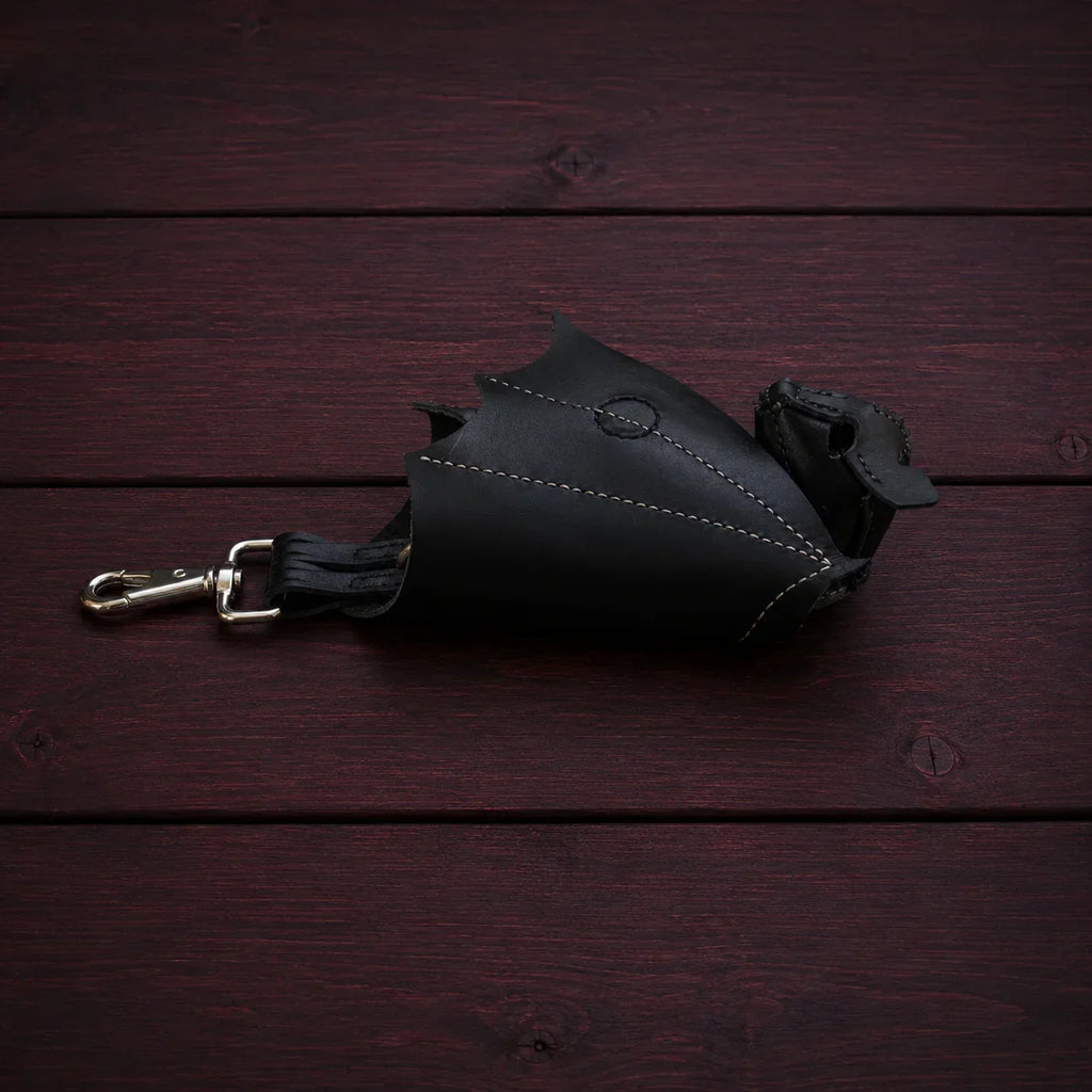 Bat Coin Purse Keychain Daily Carry Accessory
