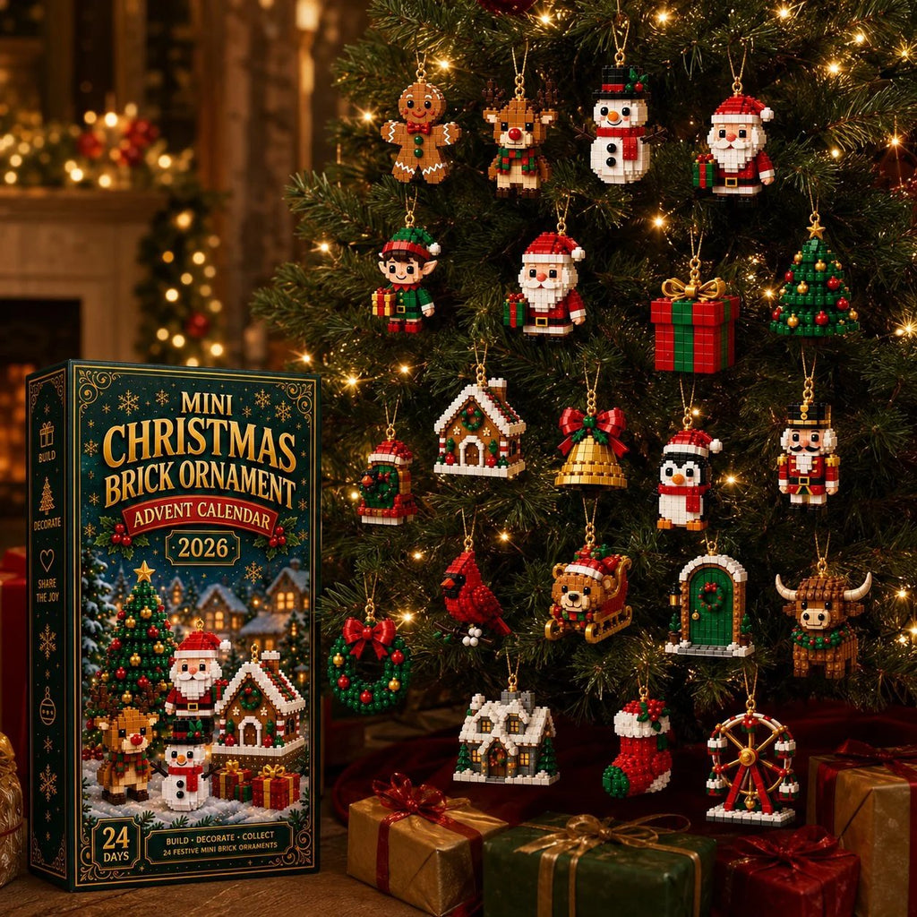 🎄 24-Day Christmas Ornament Advent Calendar – Build a New Holiday Surprise Every Day ✨