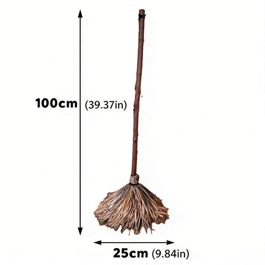 Moving Halloween Broom