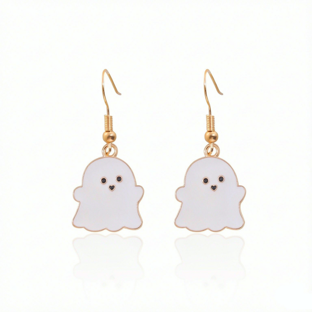 Spooky Halloween Cartoon Drop Earrings