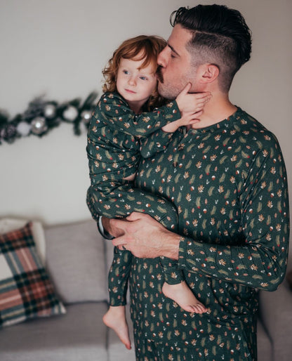 Christmas Tree Matching Family Christmas Pajamas-Dog Pajamas Included