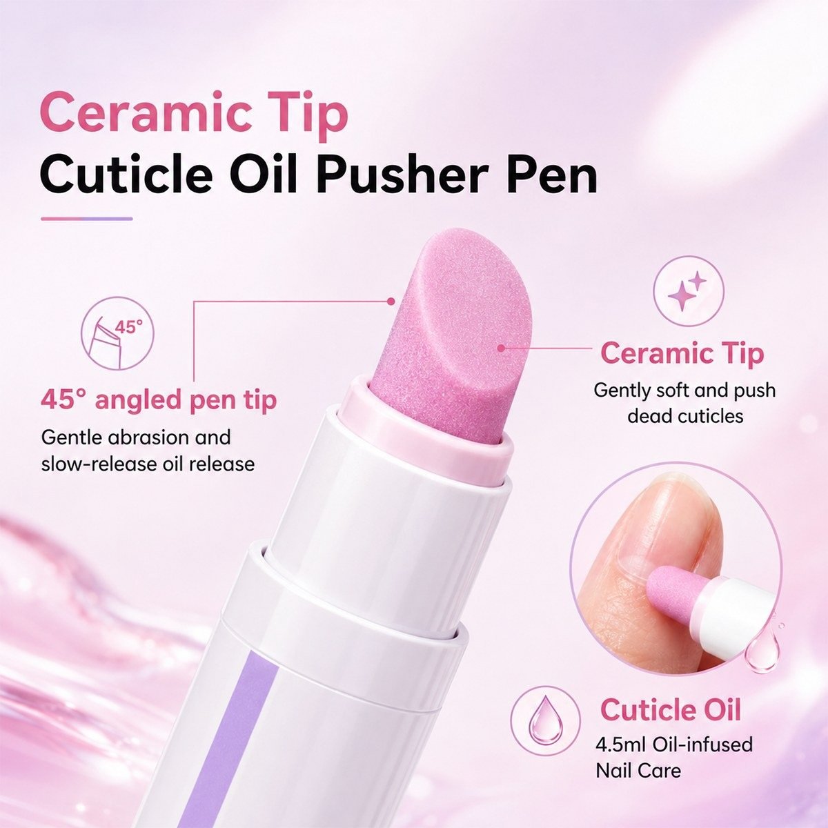 🌹2-in-1 Cuticle Remover Pen