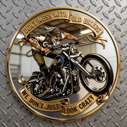 🏆NEW YEAR 60% OFF - Grumpy Old Bikers Club Commemorative Coin 🏍️🪙🔥