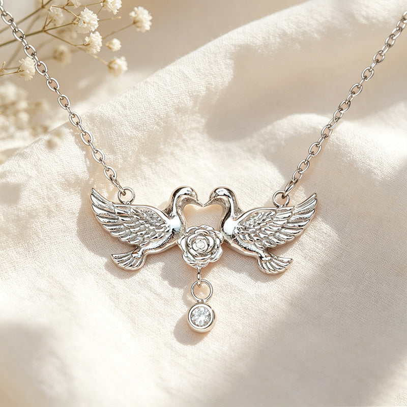Dove Pendant Necklace