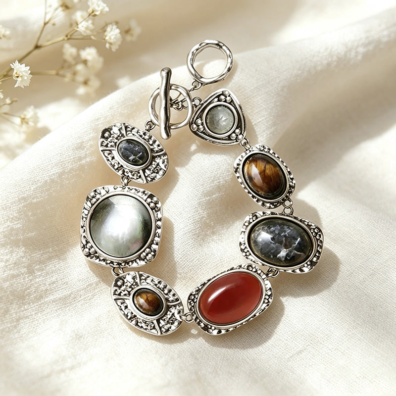 Gem Jewelry Pendant Set