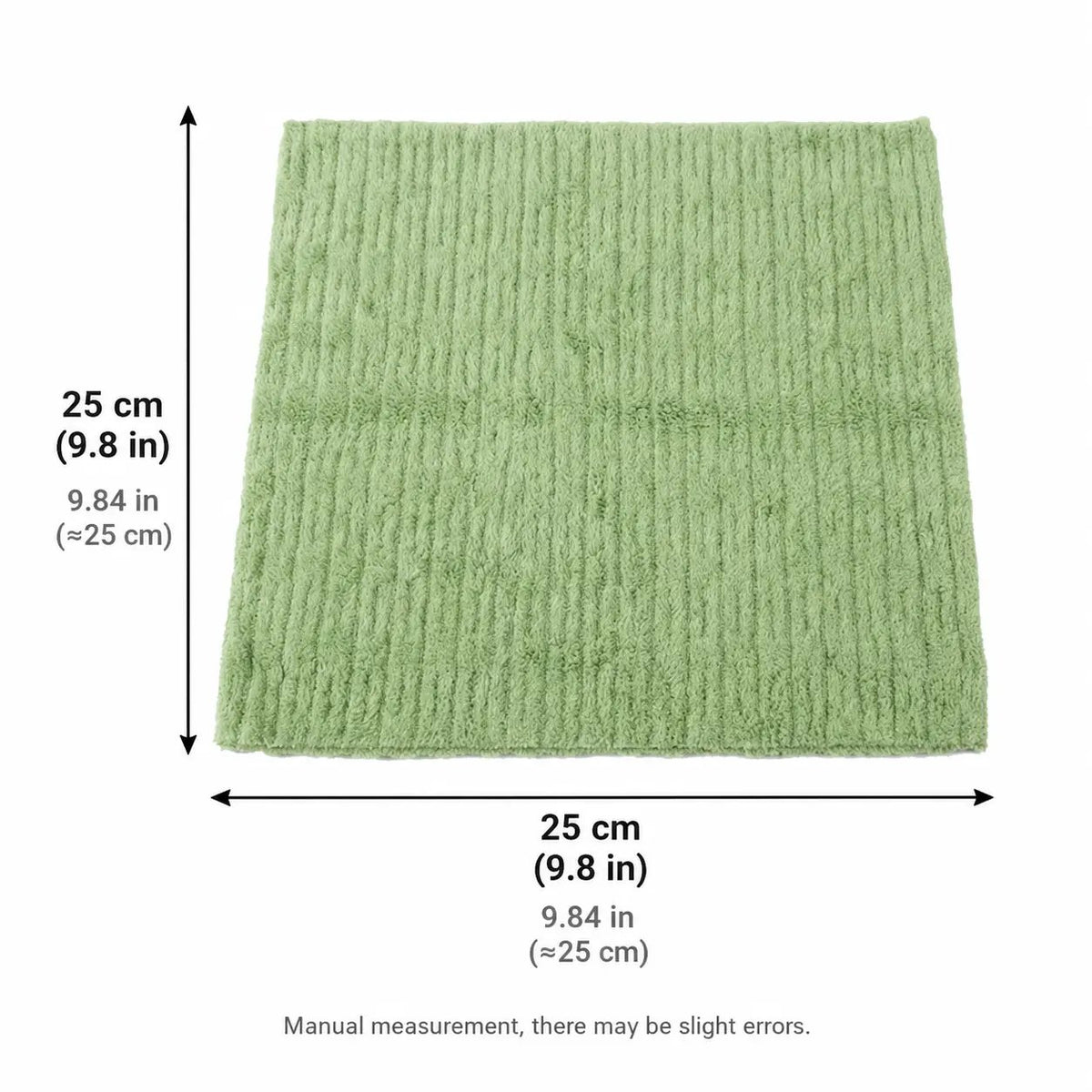 Tearable Reusable Plush Cleaning Cloth Roll, Washable Absorbent Household Cleaning Towels