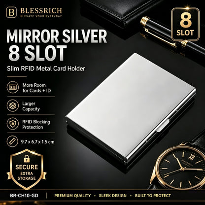 💳RFID Blocking Metal Card Holder