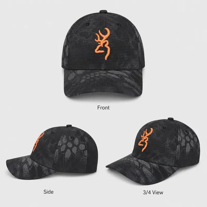 Embroidered Camo Baseball Cap for Men & Women