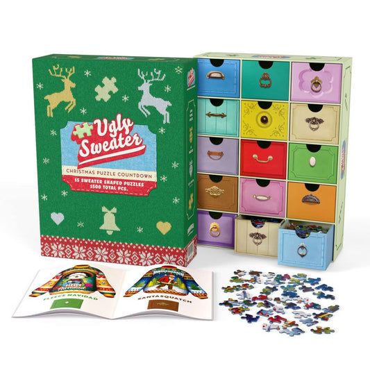 🎄 Ugly Sweater Puzzle Countdown