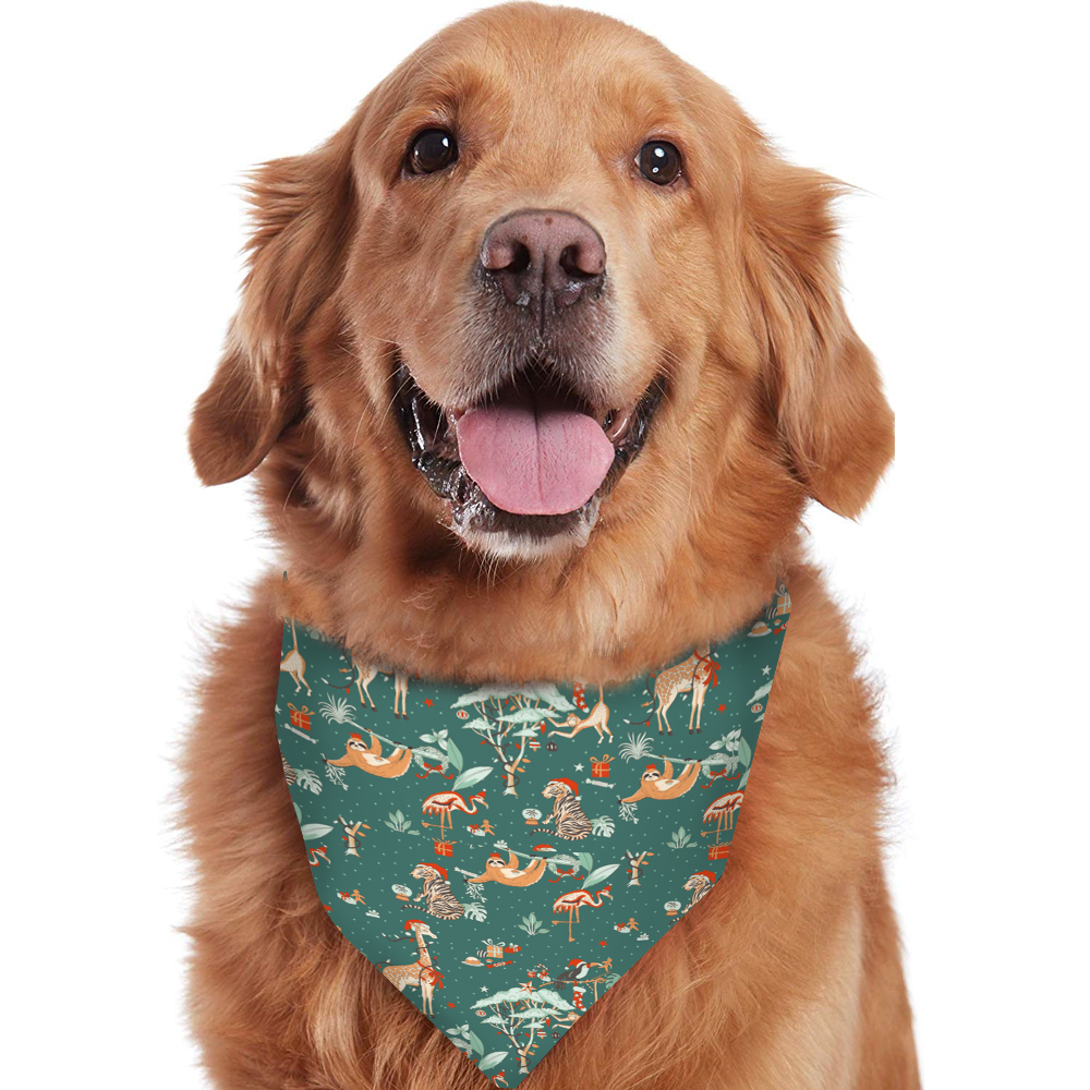 Christmas Cute Animals Matching Family Christmas Pajamas-Dog Pajamas Included