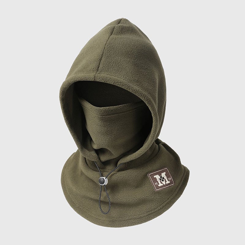 One-Piece Warm Mask Hat. Outdoor Cycling Windproof Warm Hat With Neck Mask