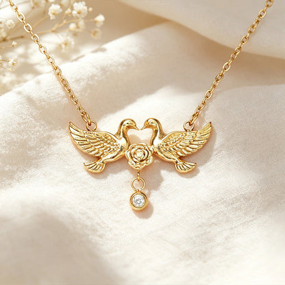 Dove Pendant Necklace