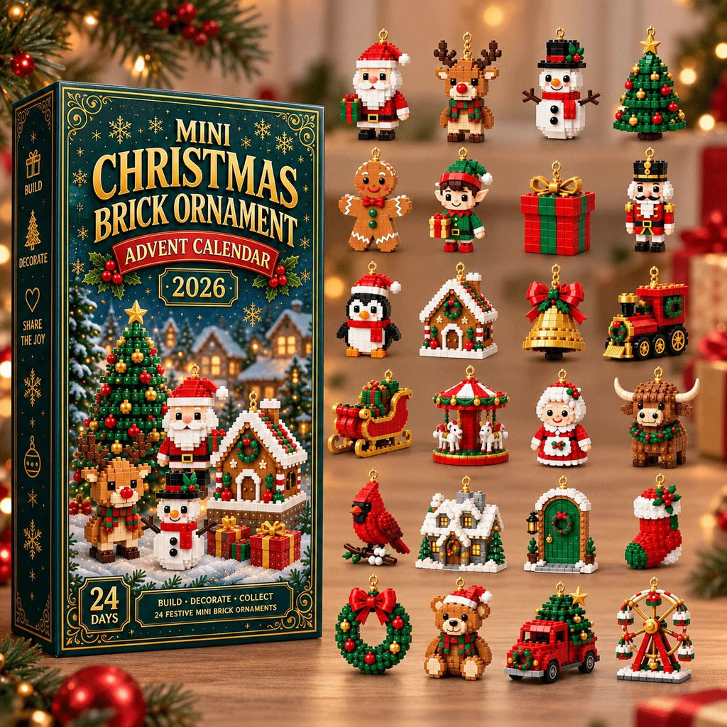 🎄 24-Day Christmas Ornament Advent Calendar – Build a New Holiday Surprise Every Day ✨