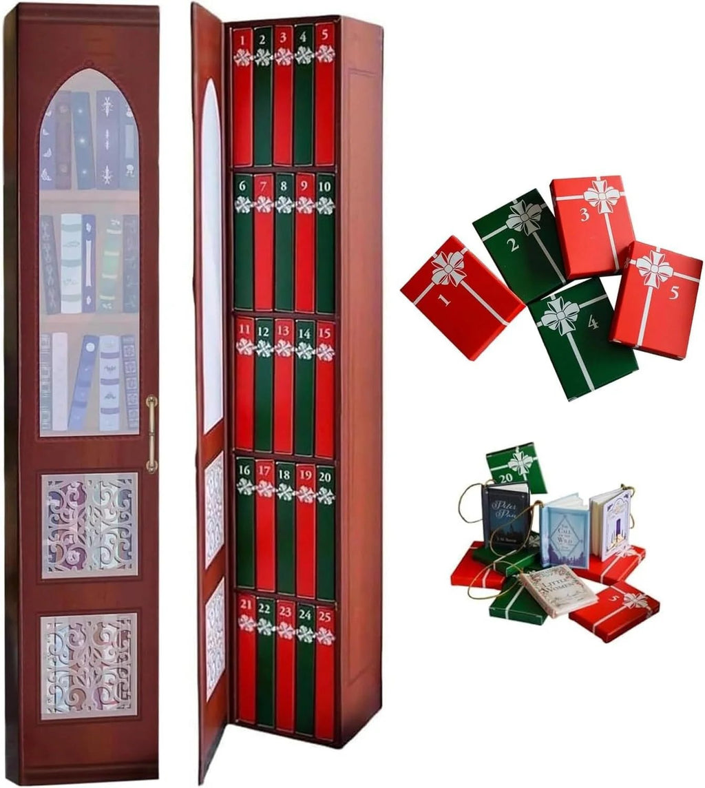 🔥Last Day 49% OFF📚 25-Day Mini Book Advent Calendar – A Book Lover's Christmas Countdown