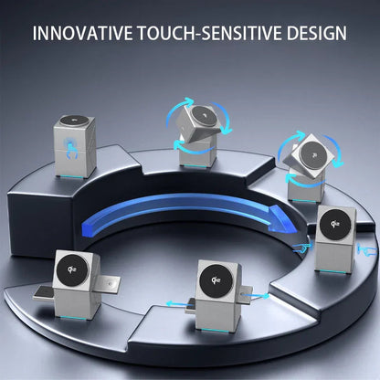 58 % OFF🔥Hot Sale Offers-3-in-1 Foldable Magnetic Wireless Charging Station