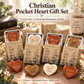 🔥 LAST DAY 49% OFF - ✝️ Christian Pocket Hearts Gift Set – 12 Faith-Filled Keepsakes of Love & Encouragement 🎁
