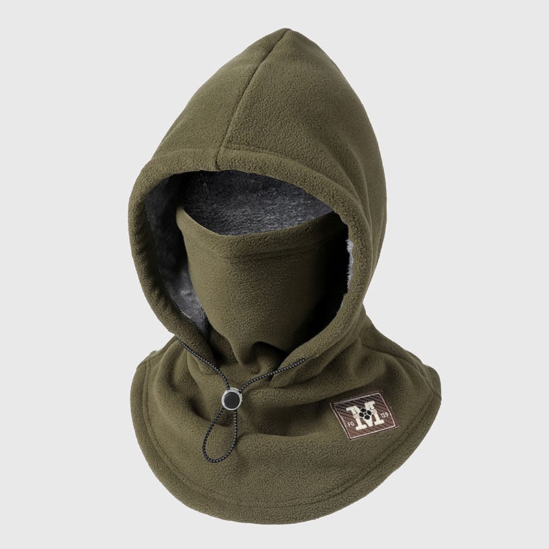 One-Piece Warm Mask Hat. Outdoor Cycling Windproof Warm Hat With Neck Mask