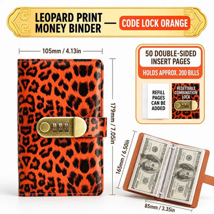 2026 Hot Sale💰🔐 A6 Cash Savings Binder with 3-Digit Lock – Budget. Save & Stay Organized