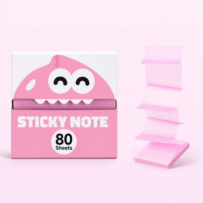 🔥 Buy 1 Get 1 Free ✨ Fruit Monster Pop-Up Sticky Notes 🍋🍏